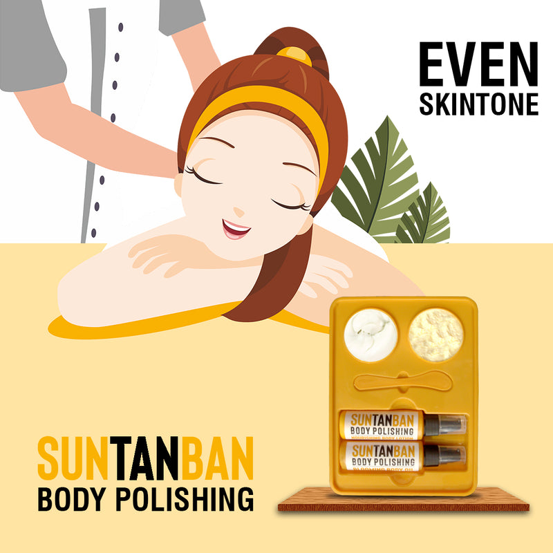 SUNTANBAN BODY POLISHING KIT skinsyrupprofessional.com